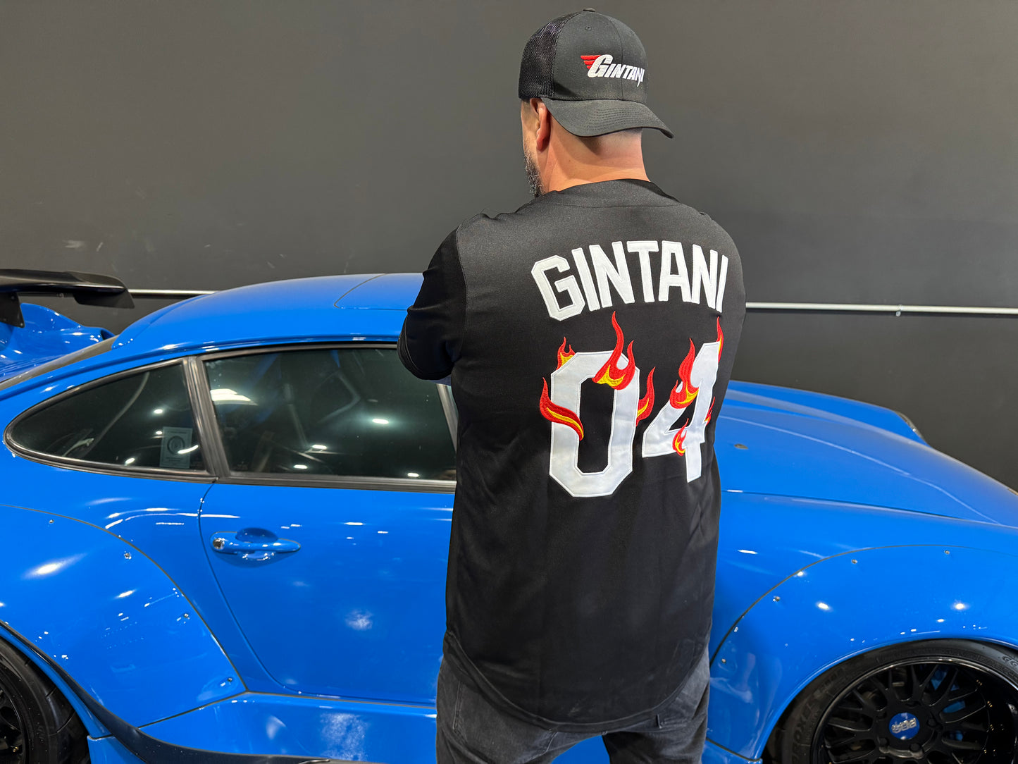 Gintani Flamer Baseball Jersey